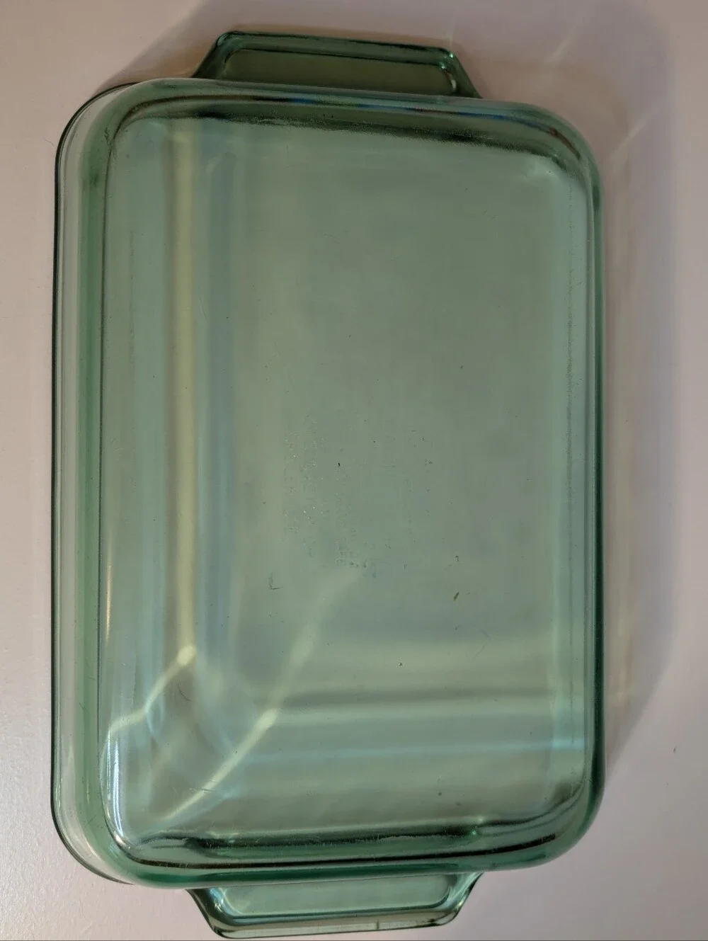 Anchor Hocking Green Glass Baking Dish - Clear Tempered Glass Loaf Pan